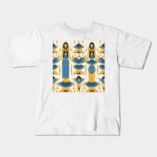 Ancient Egyptian Pattern 11 Kids T-Shirt